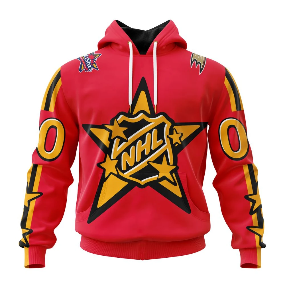 Anaheim Ducks Personalized NHL All-Star Game All Over Print Hoodie Style 44122