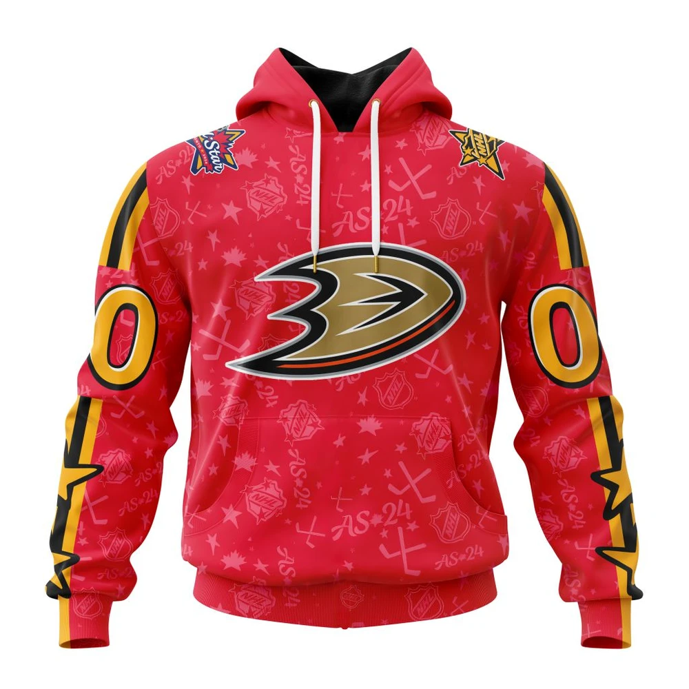 Anaheim Ducks Special All-Star Game Design All Over Print Hoodie Style 64950