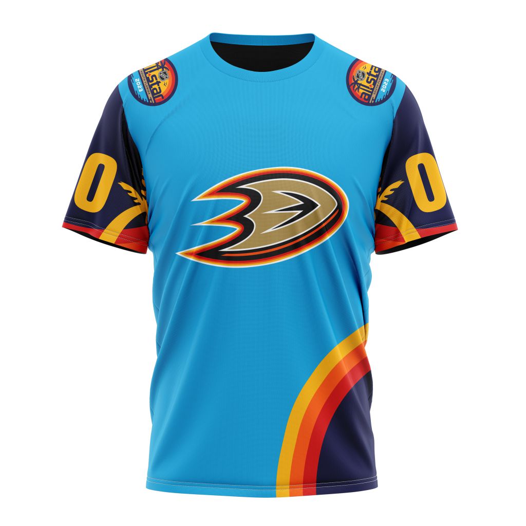 Anaheim Ducks Special ALL-Star Game Design With Atlantic Ocean Personalized Name And Number T-Shirt Oregontrailrvpk Shirt