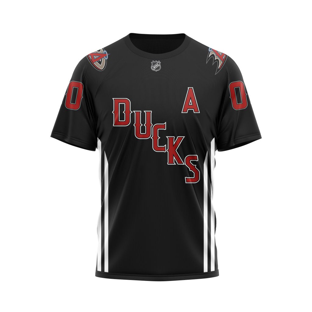 Anaheim Ducks Specialized 2022 Angels Night Kits Personalized Name And Number T-Shirt Oregontrailrvpk Shirt
