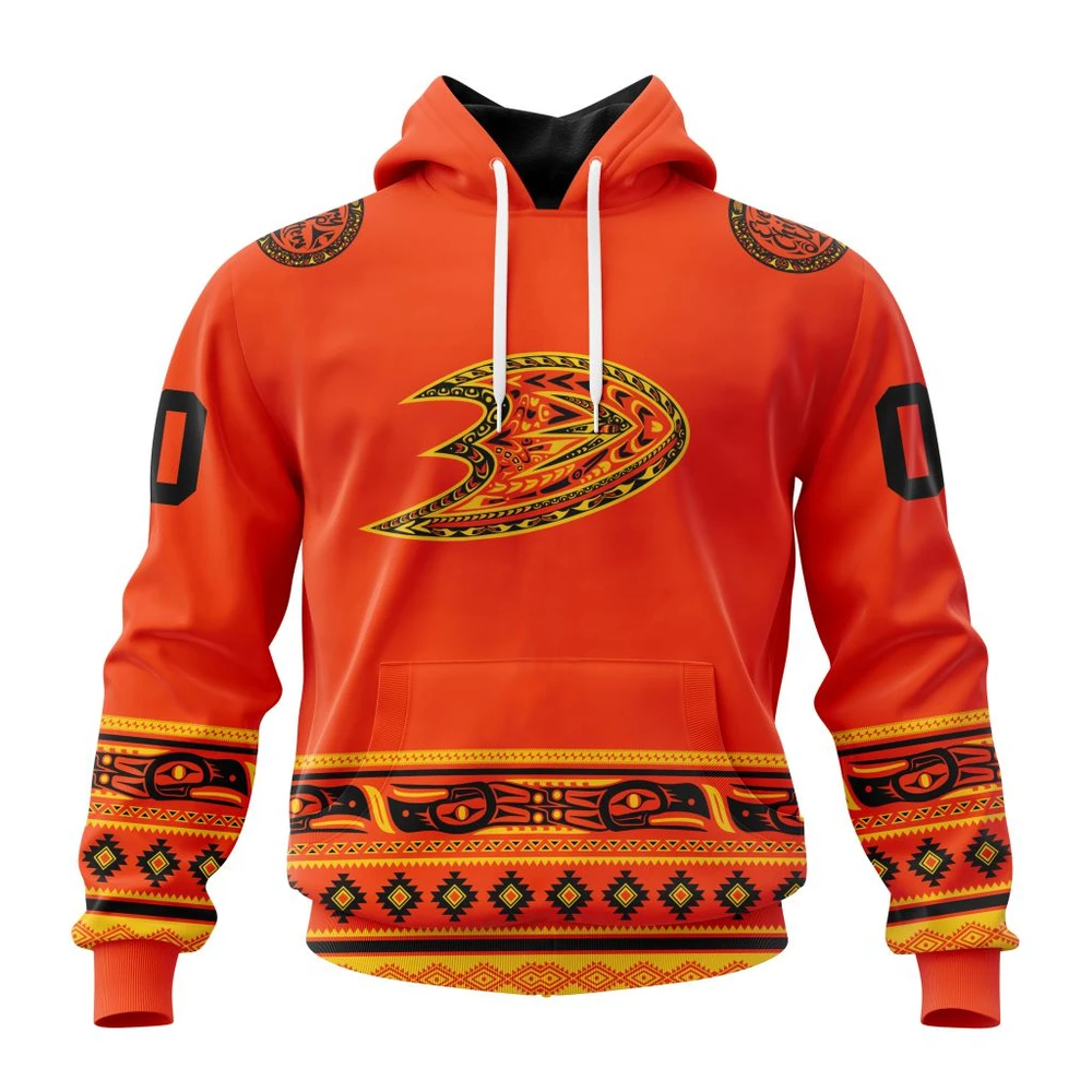 Anaheim Ducks Specialized National Day For Truth And Reconciliation All Over Print Hoodie Style 46662