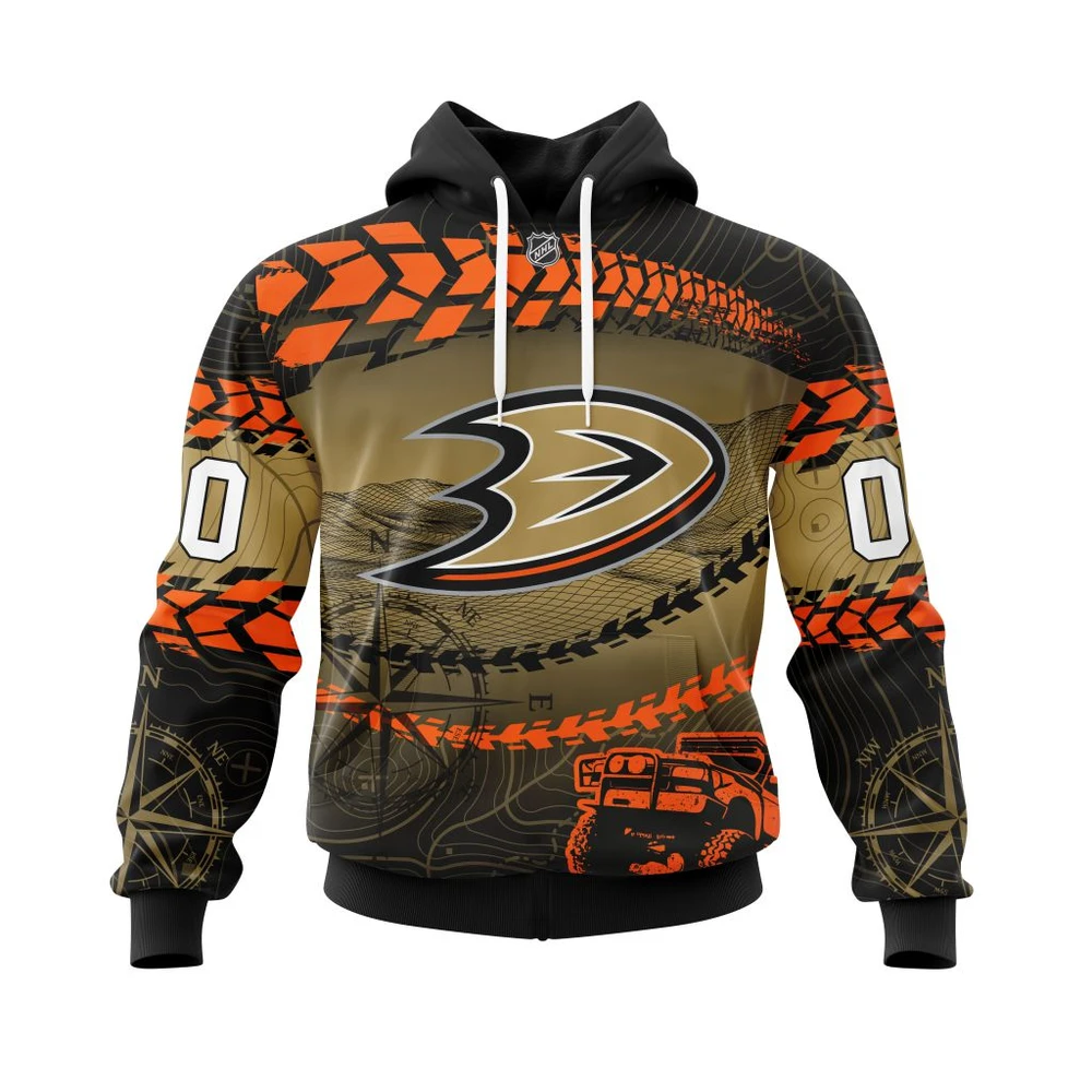 Anaheim Ducks Specialized Off Road All Over Print Hoodie Style 80071
