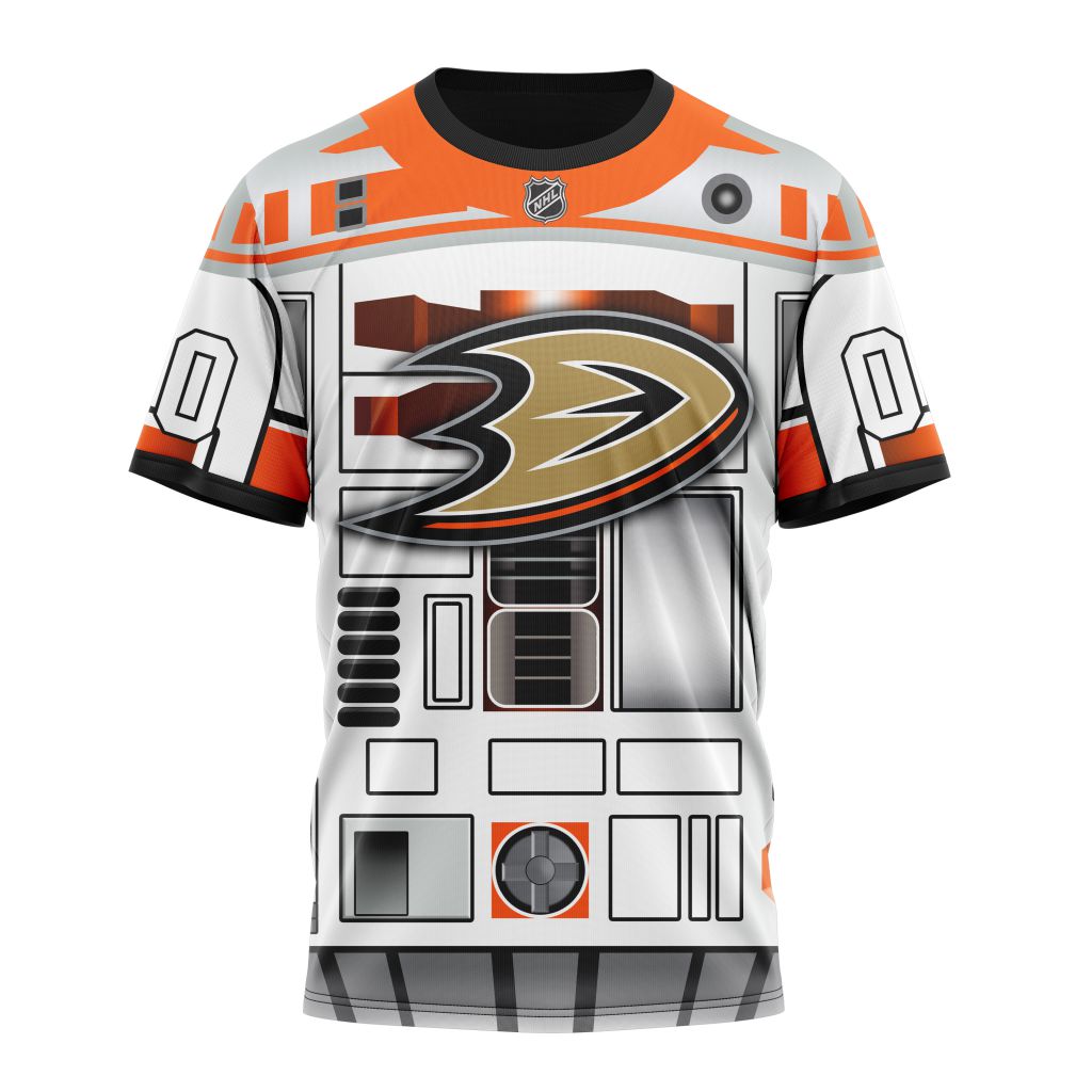 Anaheim Ducks Specialized Star Wars May The 4th Be With You Personalized Name And Number T-Shirt Oregontrailrvpk Shirt