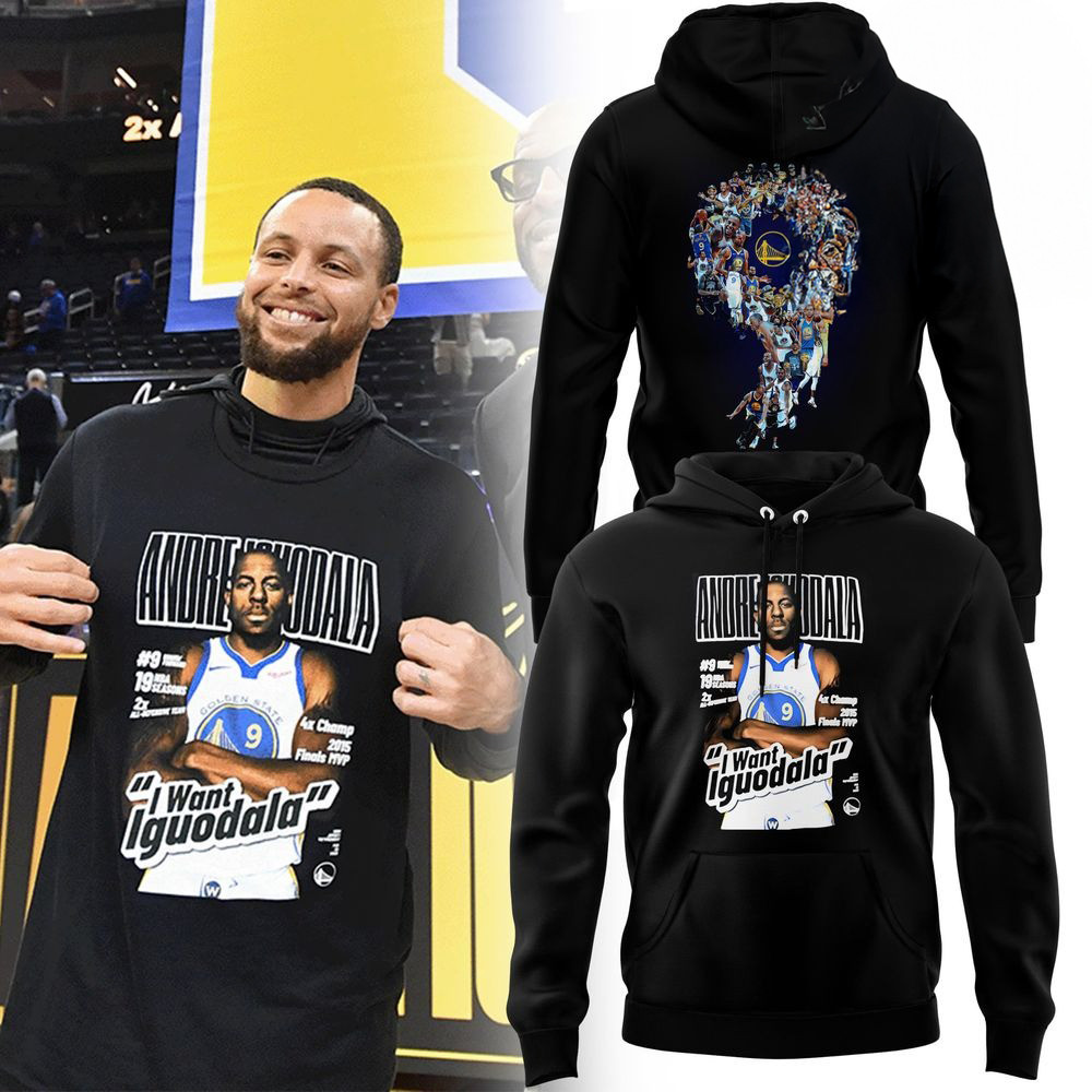 Andre Iguodala 9 Forever Hoodie Presents For Basketball Fans