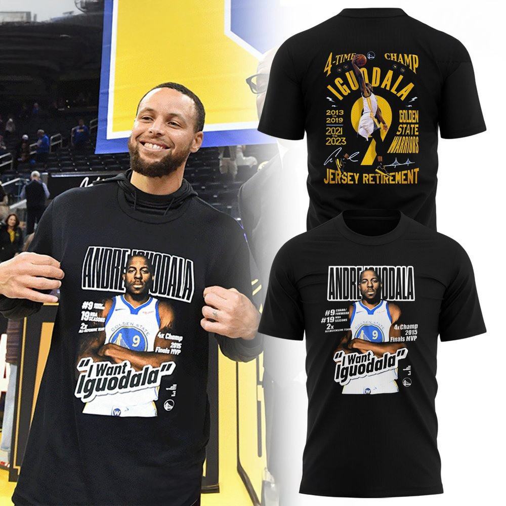Andre Iguodala Retirement Premium Limited T-Shirt Gift Ideas For Basketball Lovers Oregontrailrvpk Shirt