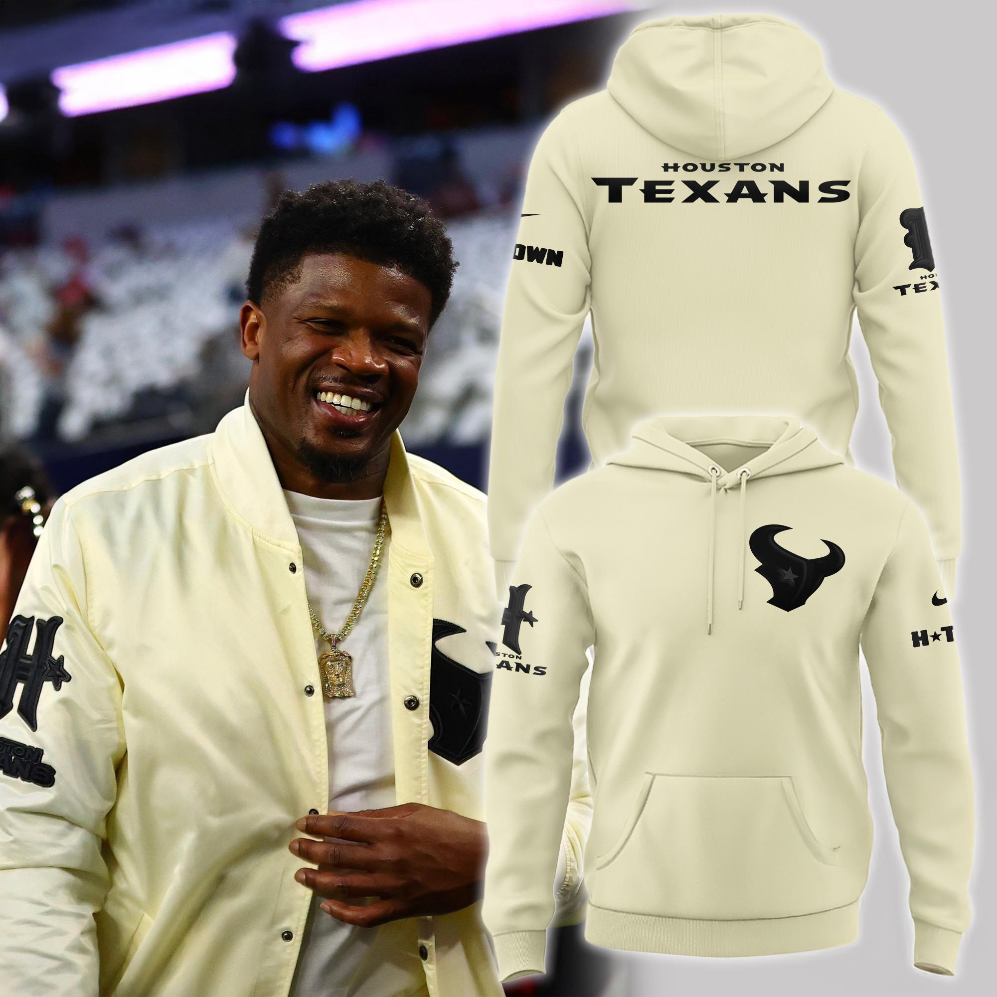 Andre Johnson Houston Texans Limited Edition Hoodie Best