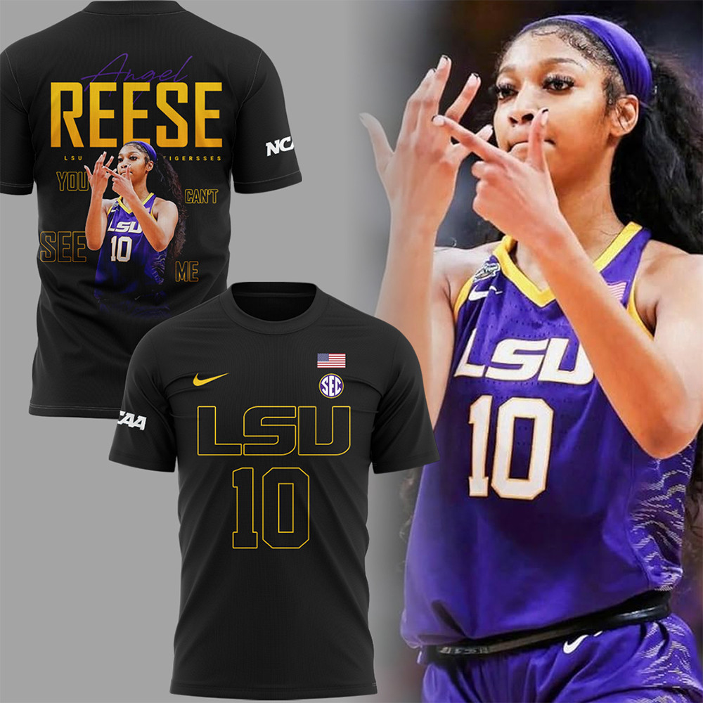 Angel Reese10 Tigers Women's Basketball T-Shirt Oregontrailrvpk Shirt