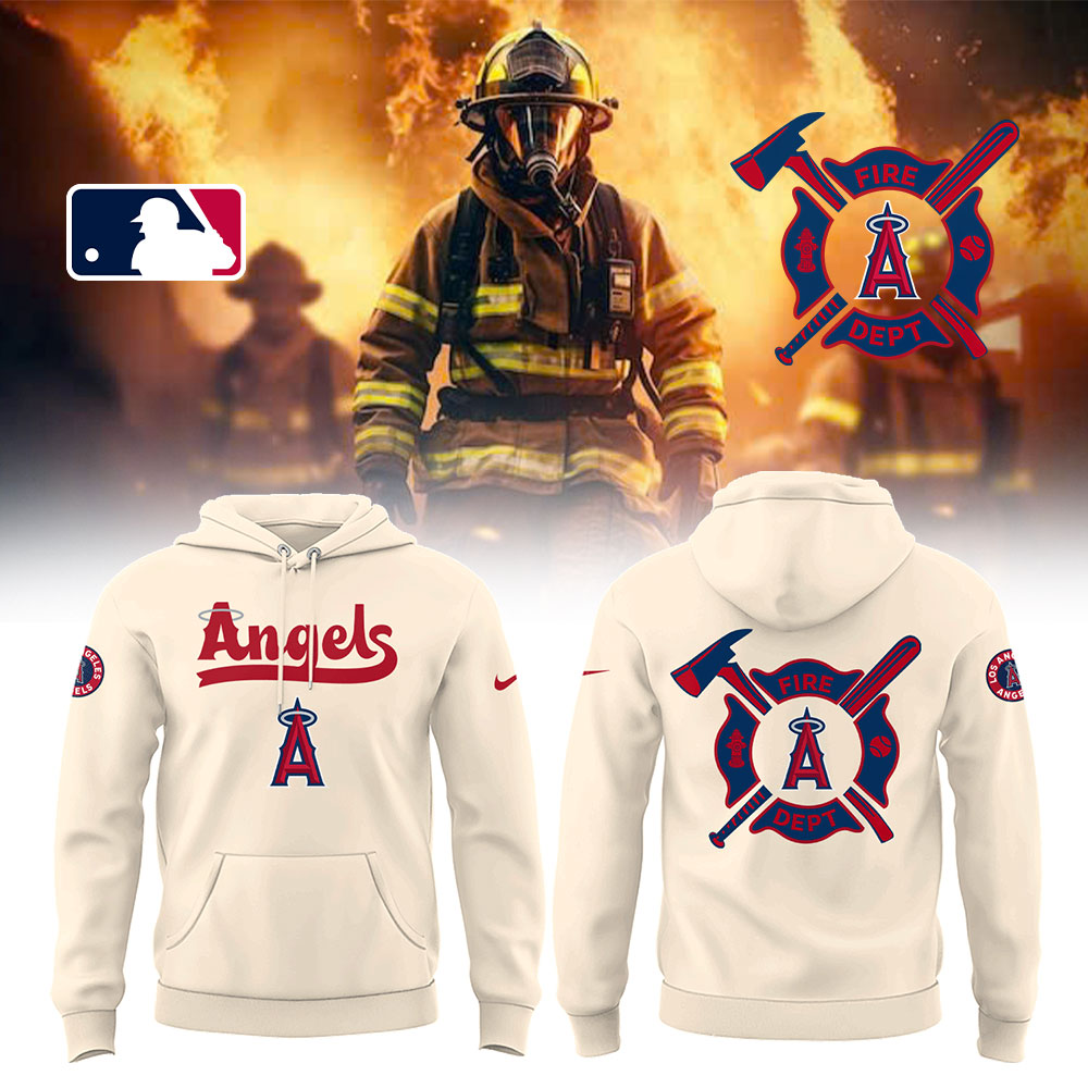 Angels x Firefighter Appreciation Night Hoodie Baseball