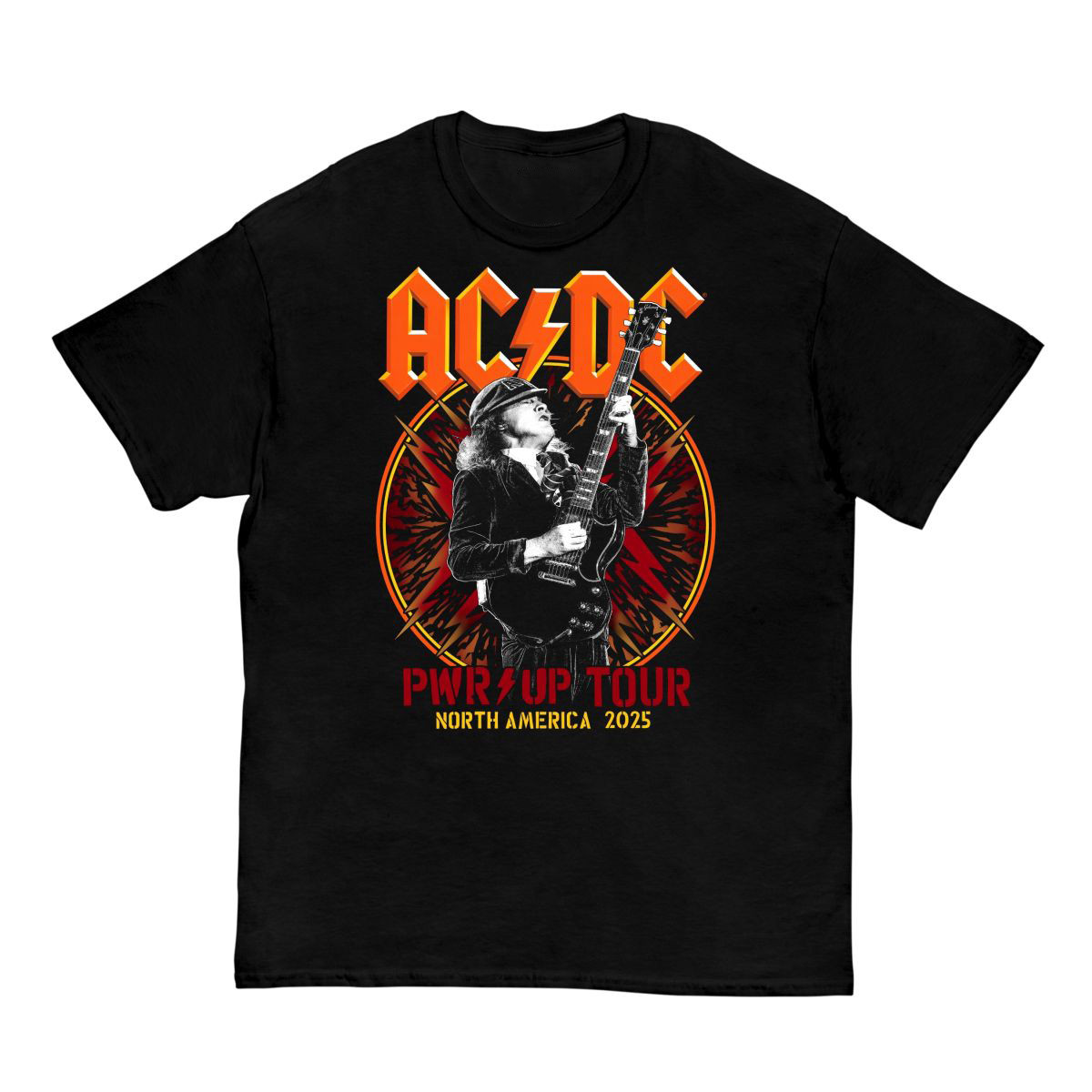 Angus Bolts PWR UP Tour North America 2025 T-Shirt Father's Day Gifts For Son In Law Oregontrailrvpk Shirt