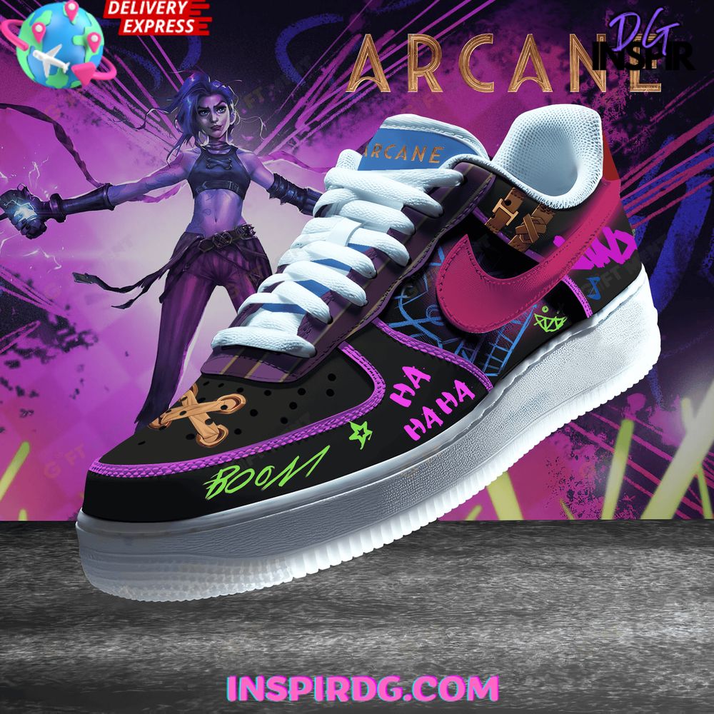 Arcane Jinx Boom Limited Edition Air Force 1