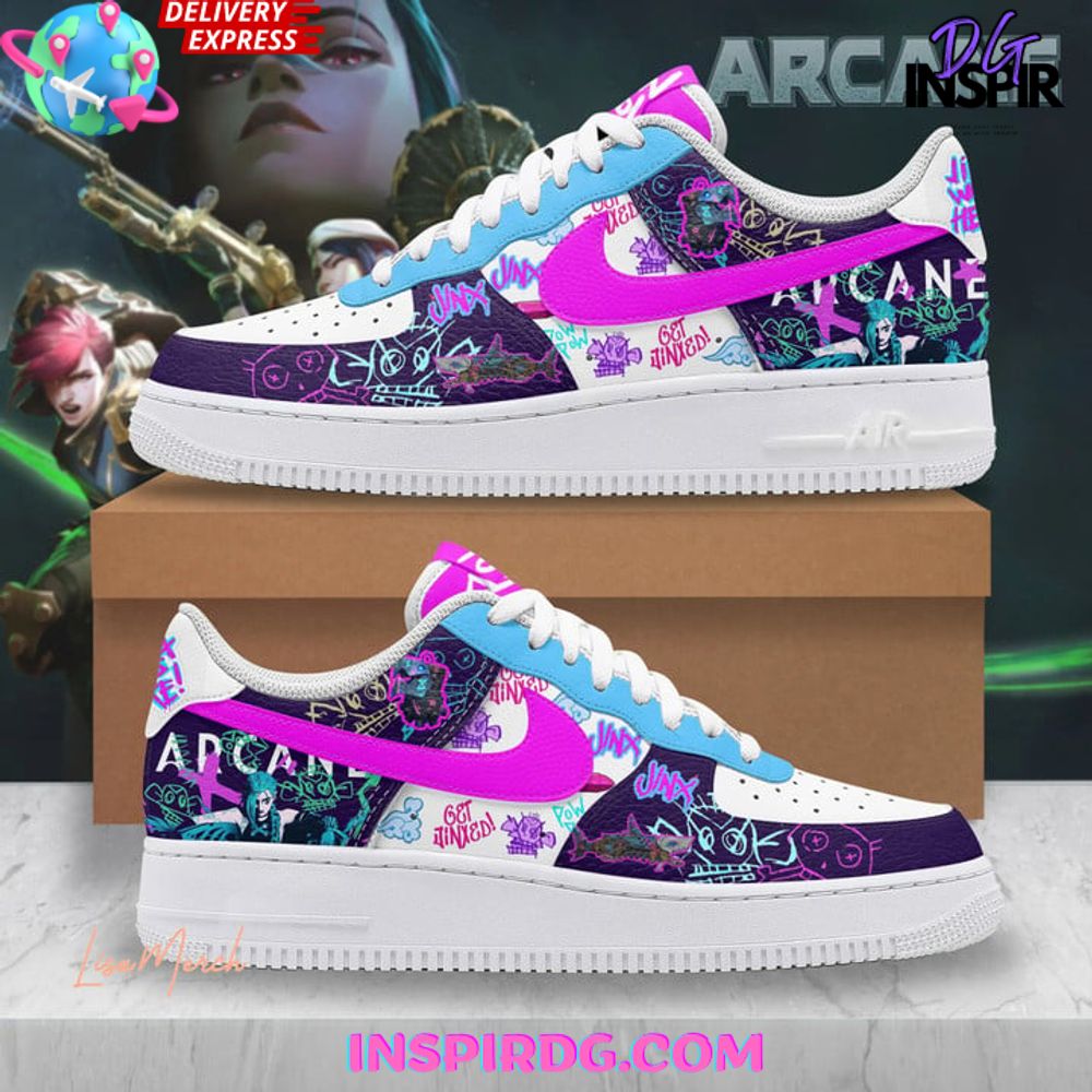 Arcane Jinx Was Here Limited Edition Air Force 1
