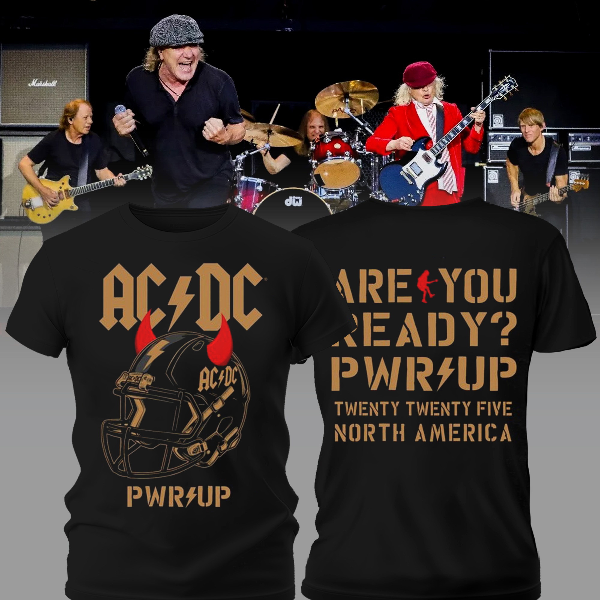 Are You Ready Football Helmet PWR UP Tour T-Shirt For People Who Love Music Oregontrailrvpk Shirt