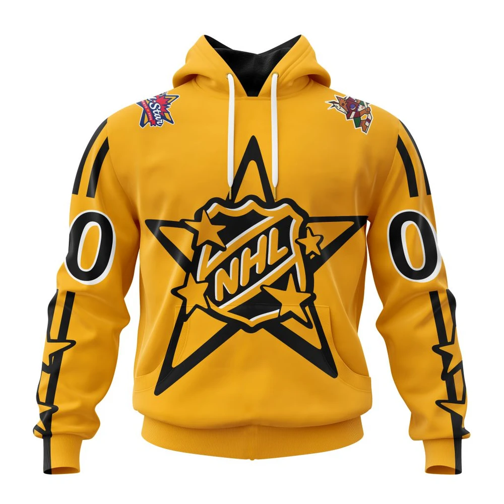 Arizona Coyotes Personalized NHL All-Star Game All Over Print Hoodie Style 50849