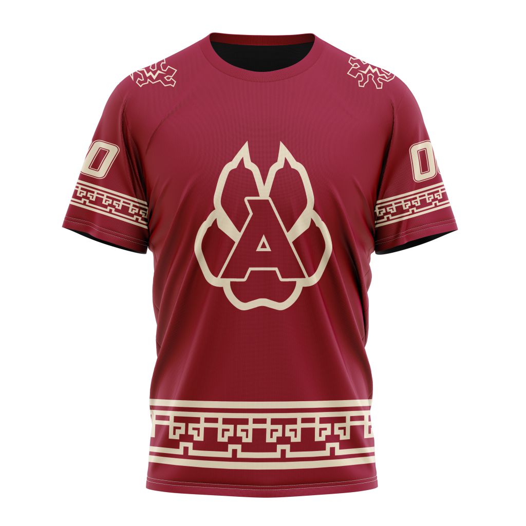 Arizona Coyotes Special Two-tone Design 01 Personalized Name And Number T-Shirt Oregontrailrvpk Shirt