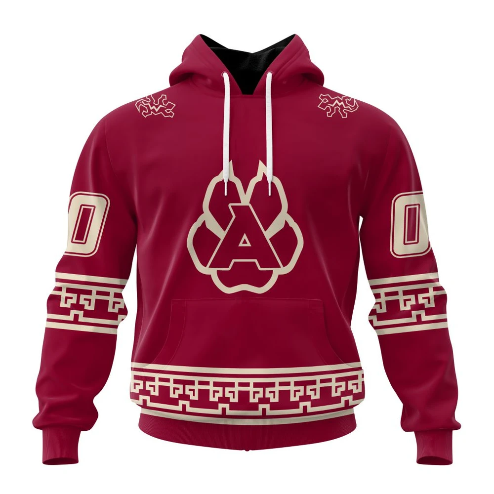 Arizona Coyotes Special Two-Tone Design All Over Print Hoodie Style 33822