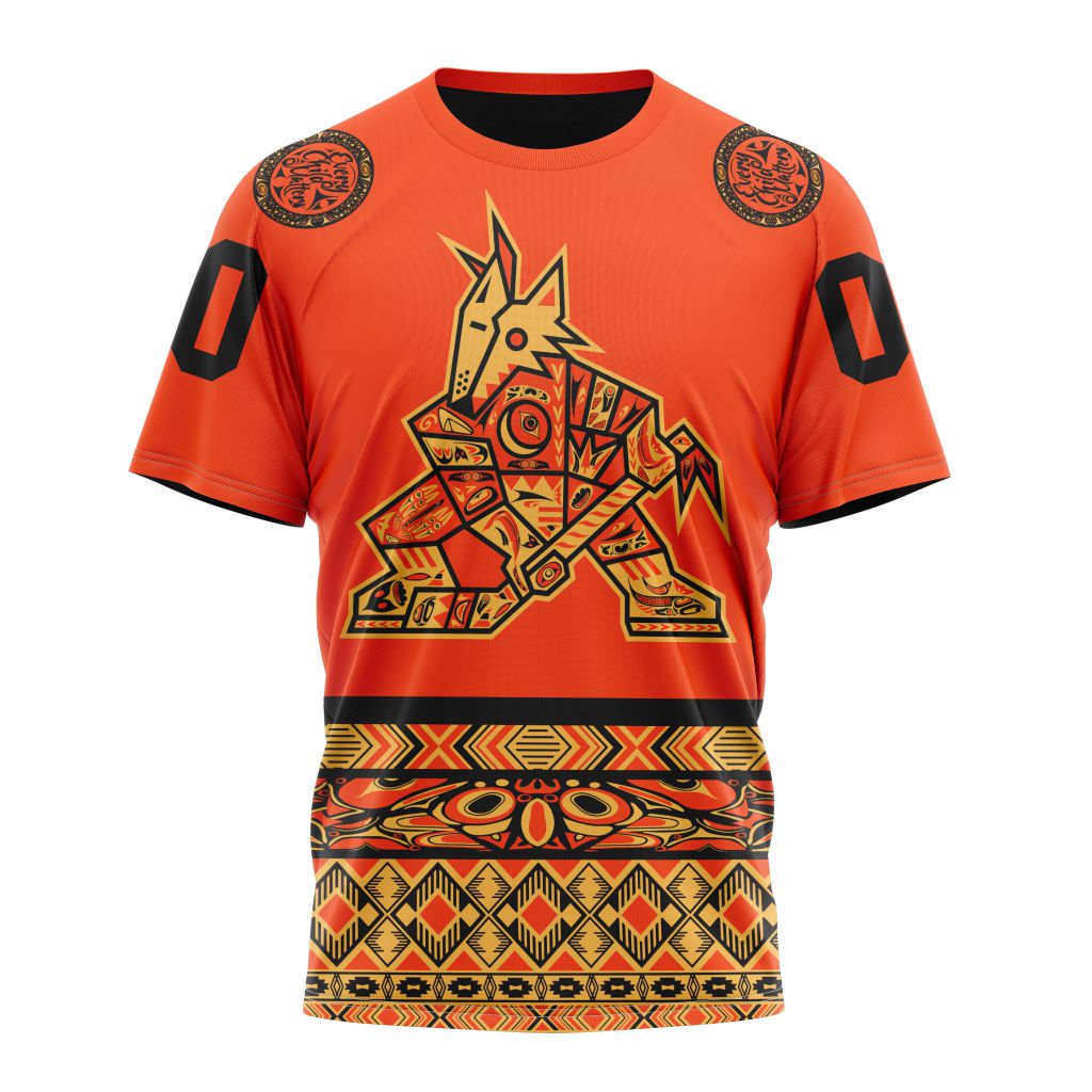 Arizona Coyotes Specialized National Day For Truth And Reconciliation Personalized Name And Number T-Shirt Oregontrailrvpk Shirt