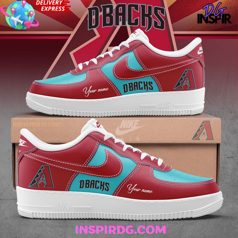 Arizona Diamondbacks Customize Air Force 1