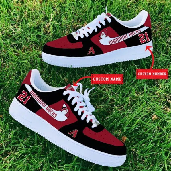 Arizona Diamondbacks MLB Air Low-Top Sneakers Shoes For Men And Women