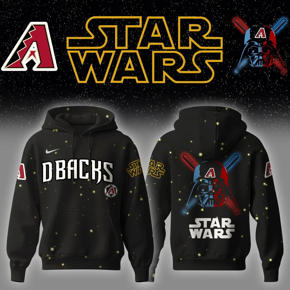 Arizona Diamondbacks MLB x Star Wars Hoodie Best Fans For Him