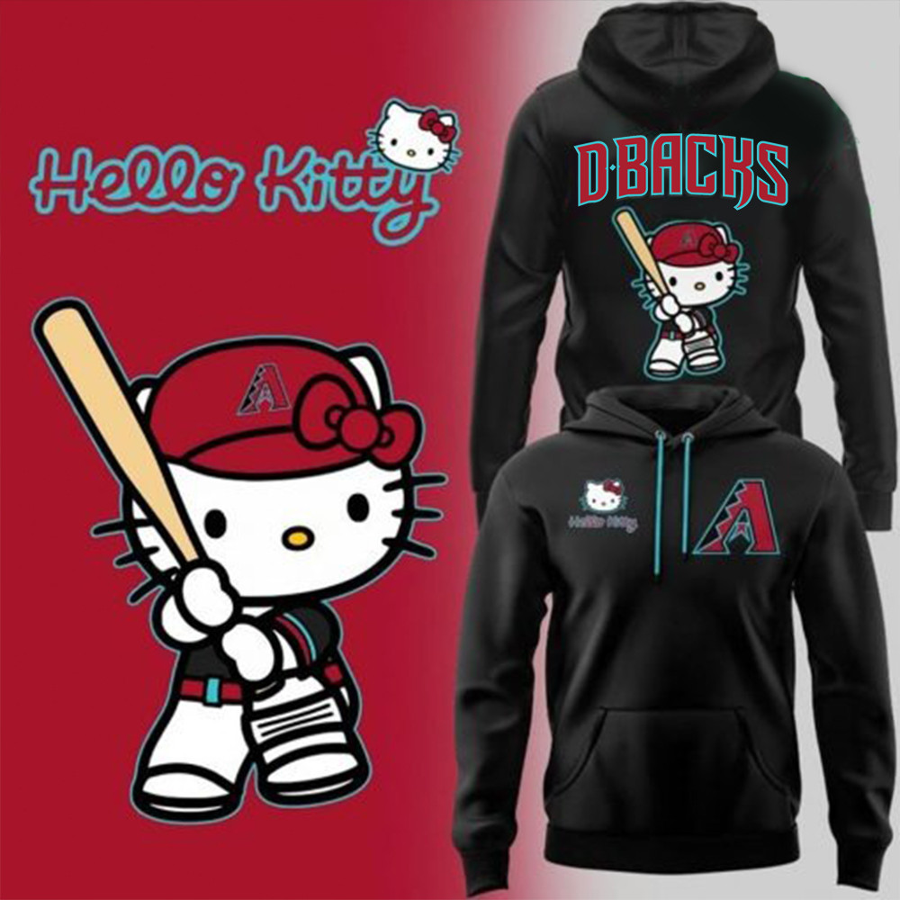 Arizona Diamondbacks x Hello Kitty Game Night Special Hoodie Gift For Basketball Lover