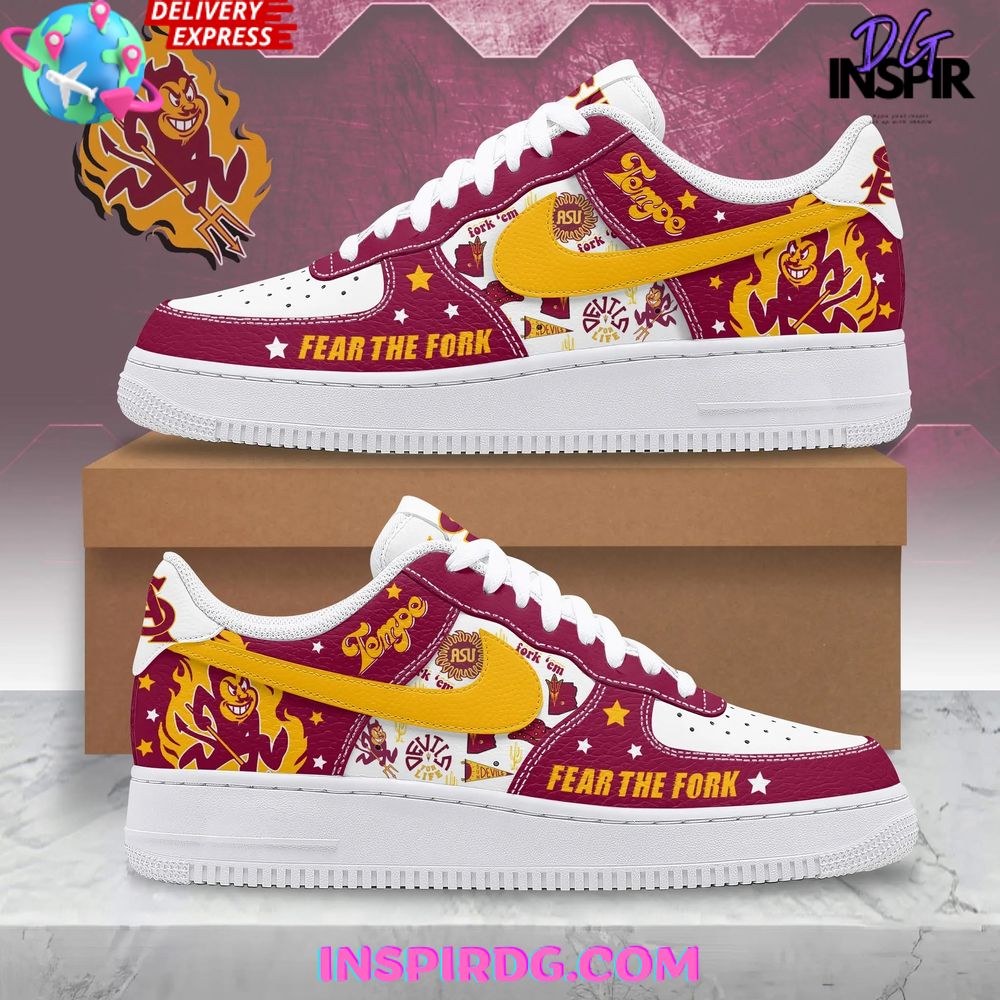 Arizona State Sun Devils Fear The Fork Limited Air Force 1