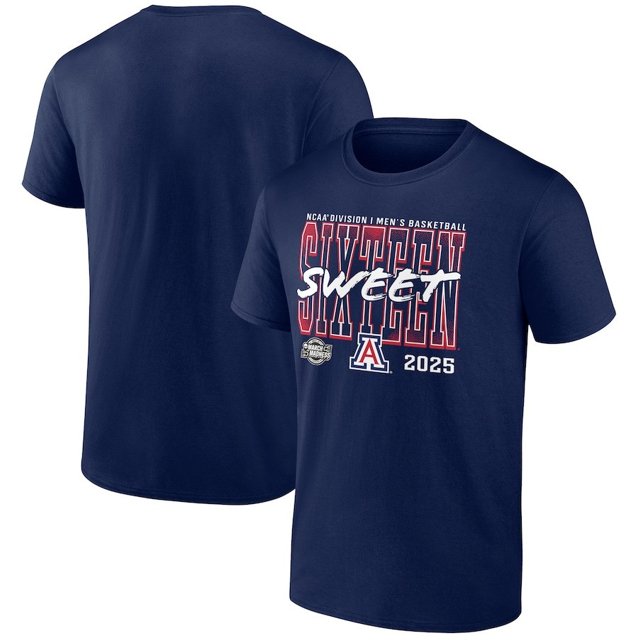 Arizona Wildcats 2025 NCAA Men's Basketball Tournament March Madness Sweet T-Shirt Lovers Oregontrailrvpk Shirt