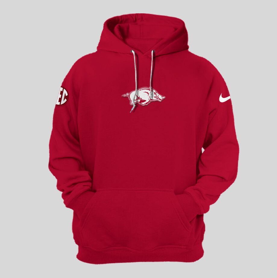 Arkansas Razorbacks Hoodie Arkansas Red Hoodie Gift Ideas For Football Lovers