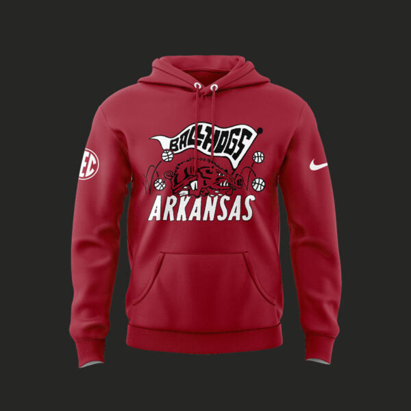 Arkansas Razorbacks Hoodie Coach John Calipari Arkansas Razorbacks Basketball Red Hoodie Gifts For Dad