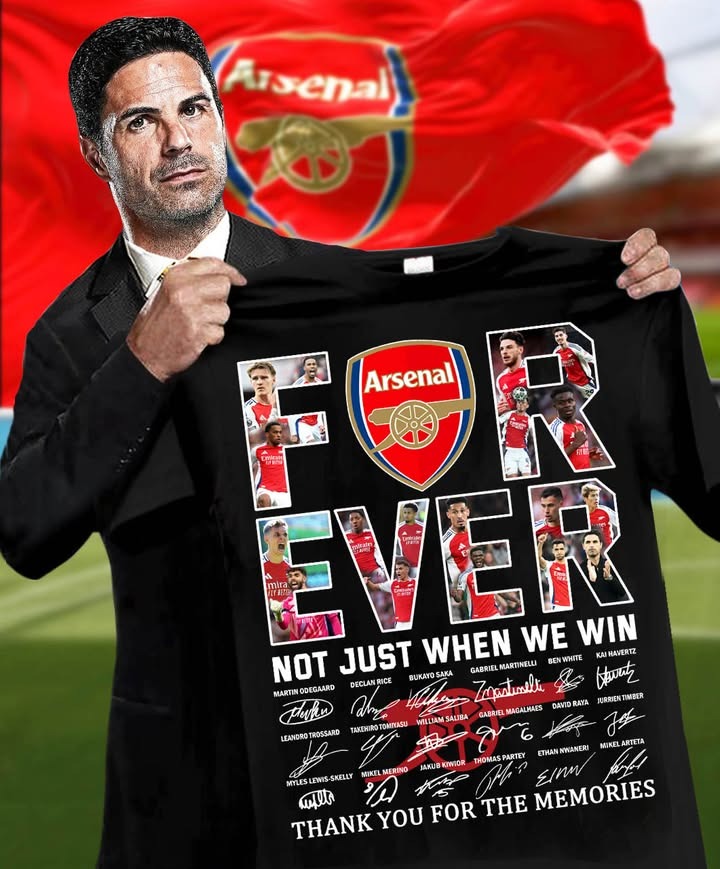 Arsenal Team Forever Not Just When We Win T-Shirt Presents For Football Fans Oregontrailrvpk Shirt