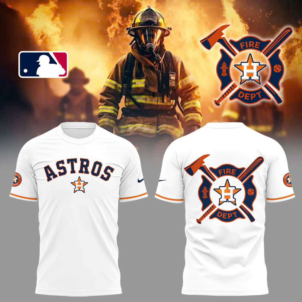 Astros x Firefighter Appreciation Night T-Shirt Gift For Baseball Lover Oregontrailrvpk Shirt