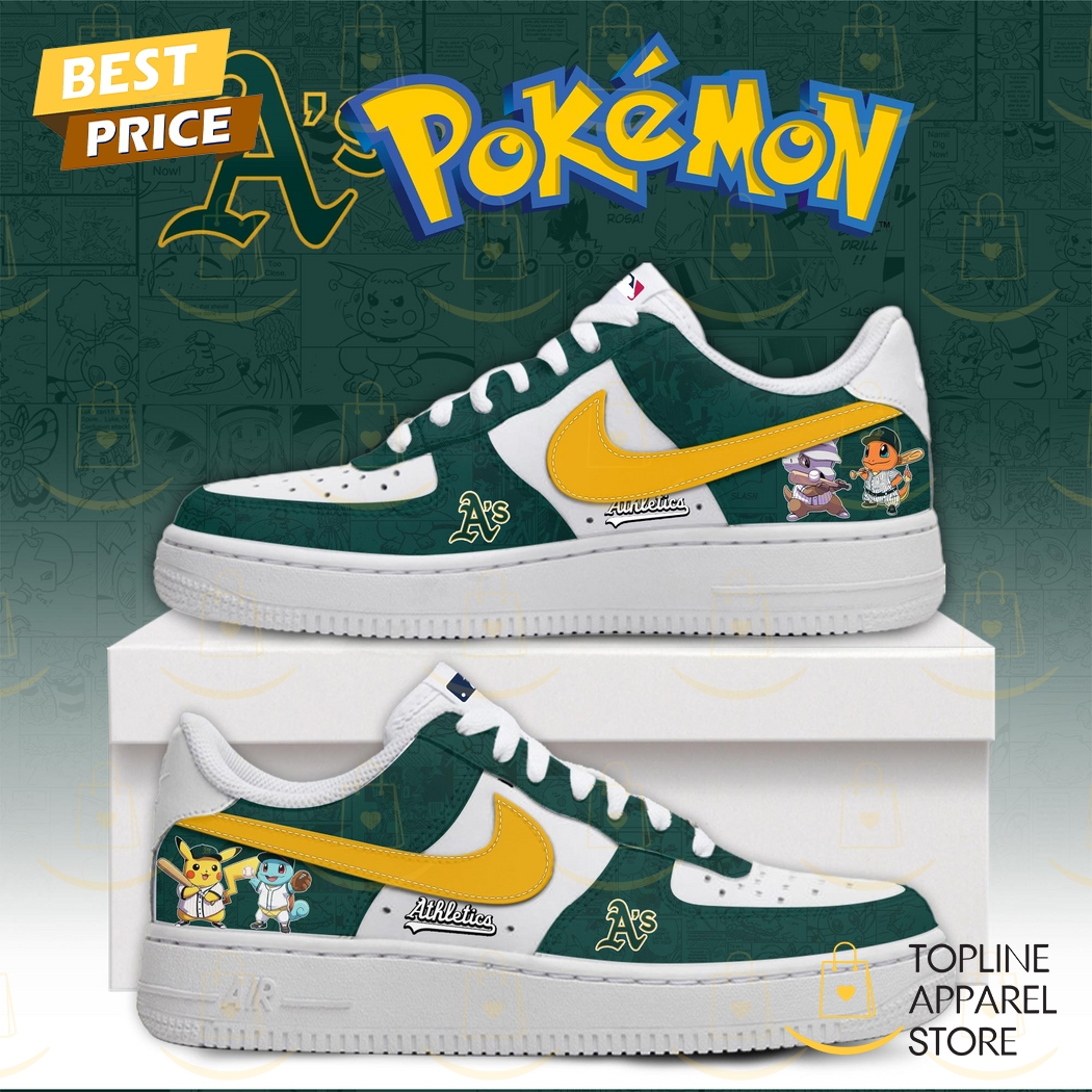 Athletics x Po kemon Go Air Force 1