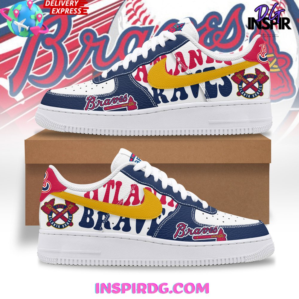 Atlanta Braves Baseball Limited Edition Air Force 1