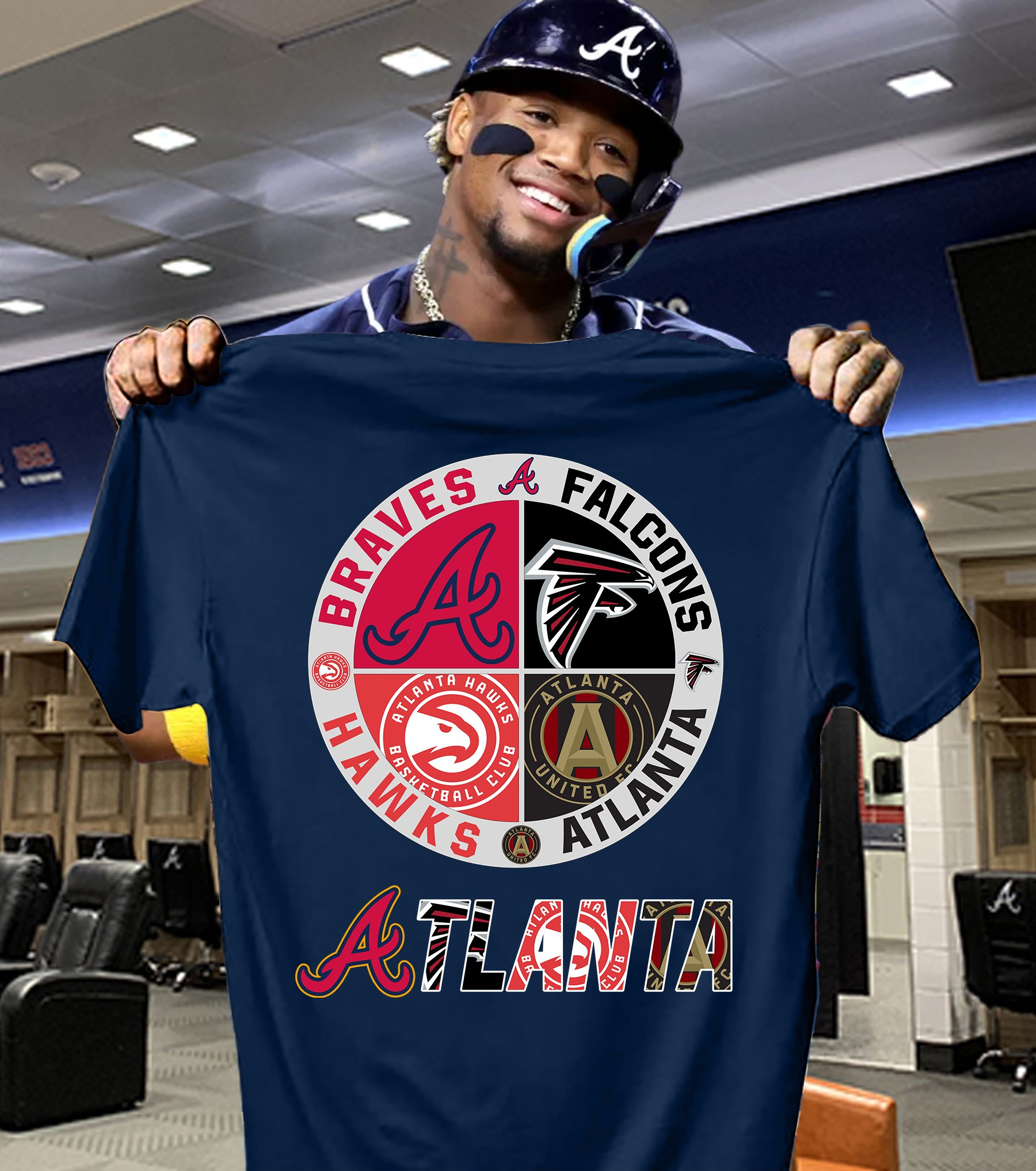 Atlanta Braves Falcons Hawks Atlanta United Atlanta Sport T-Shirt Oregontrailrvpk Shirt