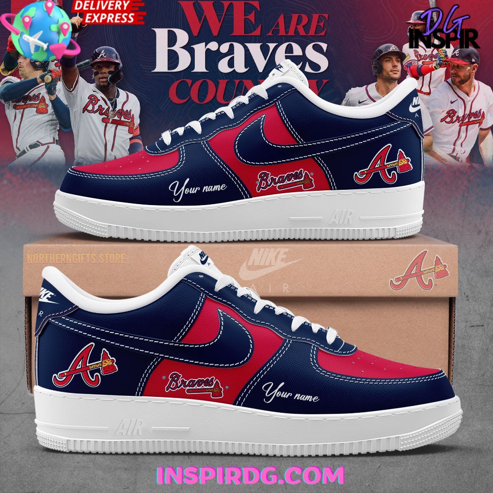 Atlanta Braves x Limited Edition Air Force 1