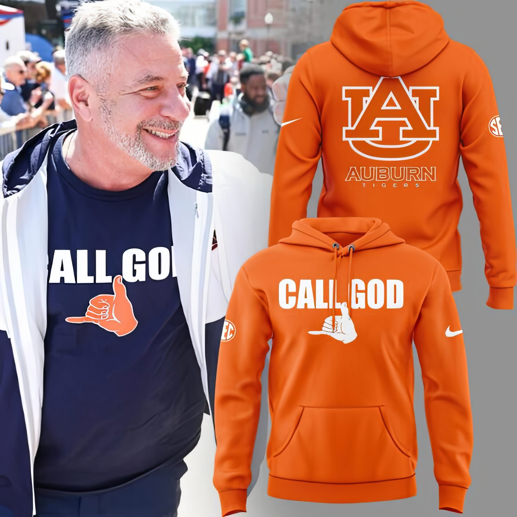 Auburn Basketball CALL GOD Hoodie Gifts For Basketball Lover