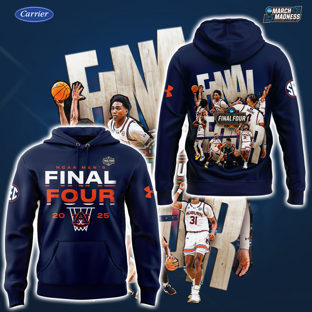 Auburn Basketball Final Four Hoodie Presents For Basketball Players
