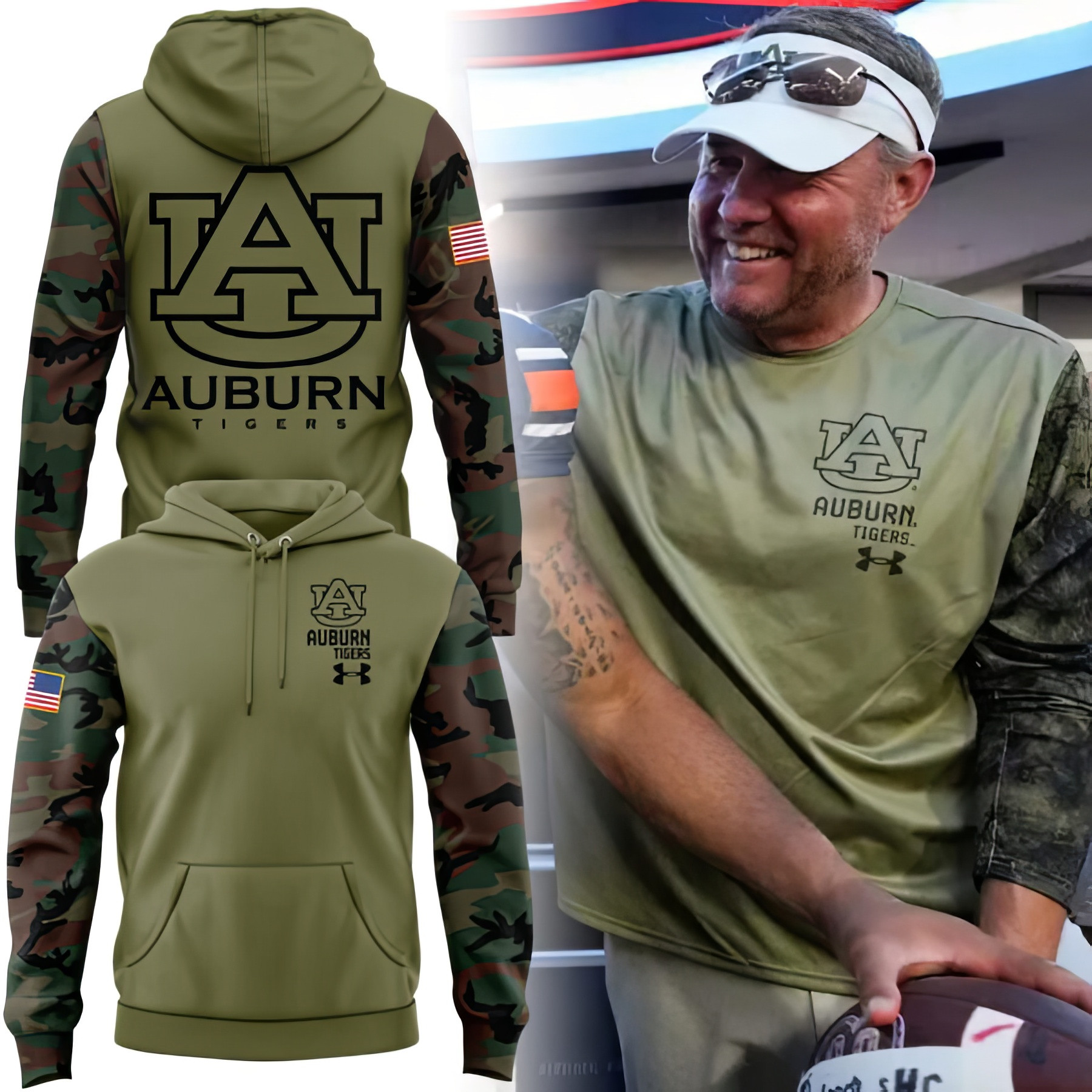 Auburn Basketball Veteran Hoodie Good Gifts For Basketball Lovers