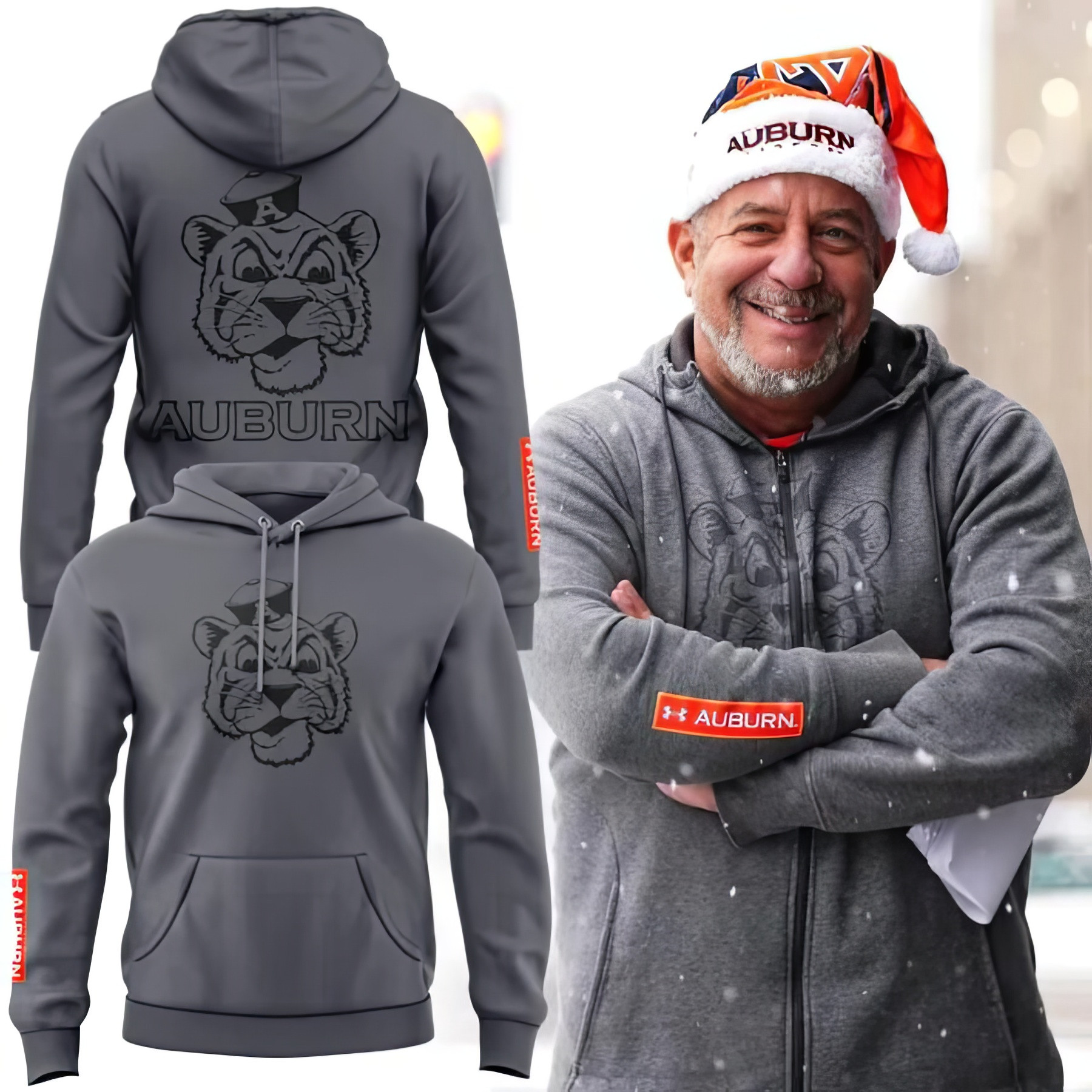 Auburn Men's Basketball Hoodie Gift Ideas For Basketball Lovers