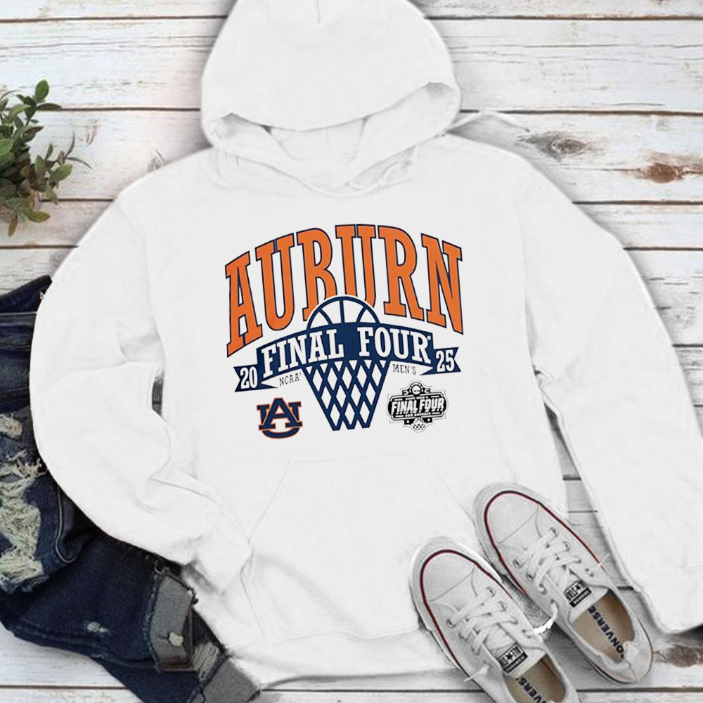 Auburn Tigers 2025 Final Four NCAA Men's Basketball Hoodie Basketball