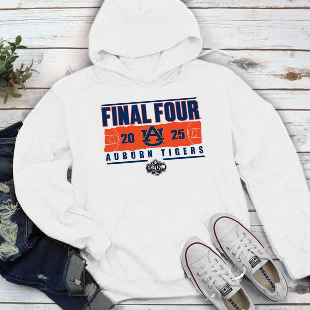 Auburn Tigers 2025 NCAA Men's Basketball Tournament March Madness Final Four Hoodie Him Gifts