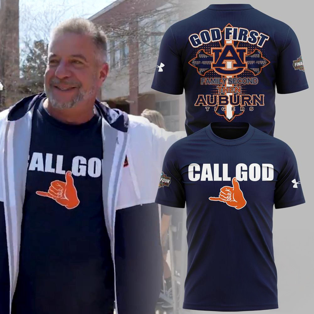 Auburn Tigers Basketball CALL GOD Logo 2025 Shirt Gift Ideas For Basketball Lovers Oregontrailrvpk Shirt