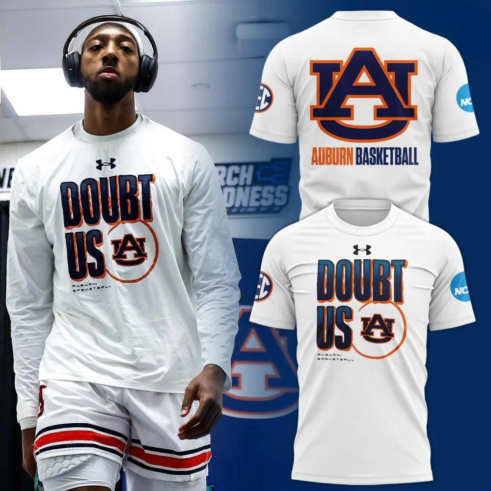Auburn Tigers Basketball DOUBT US Special T-Shirt Gift For Basketball Lover Oregontrailrvpk Shirt