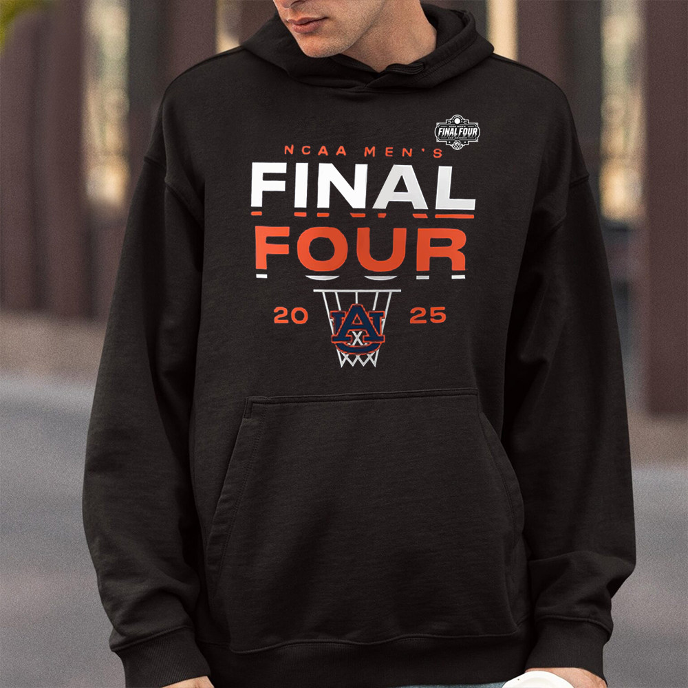 Auburn Tigers Men's Basketball 2025 Final Four Hoodie Gift For Basketball Lover