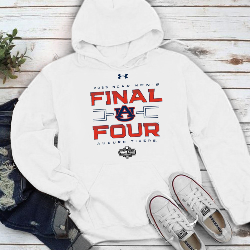 Auburn Tigers Men's Basketball 2025 Final Four Hoodie Presents For Basketball Fans