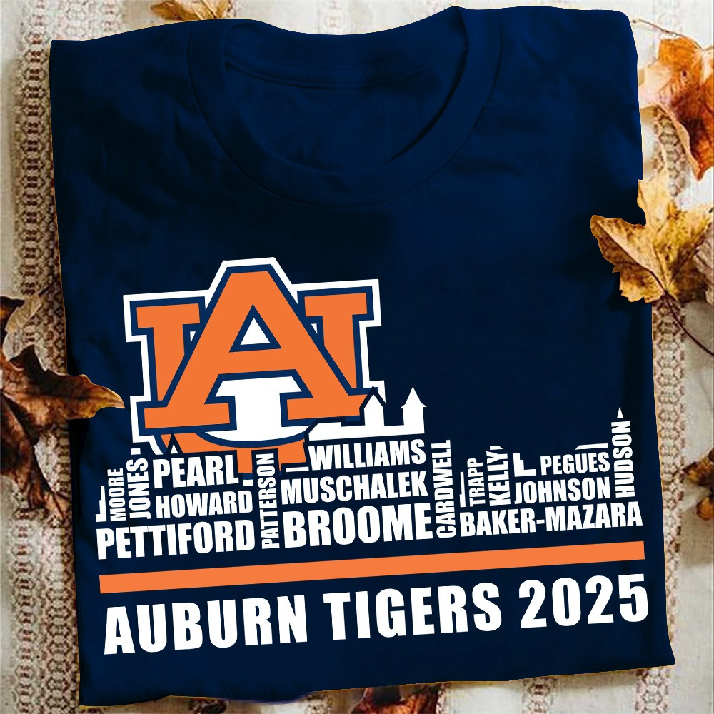 Auburn Tigers Men's Basketball 2025 T-Shirt For Fans Father's Day Gift Ideas Oregontrailrvpk Shirt