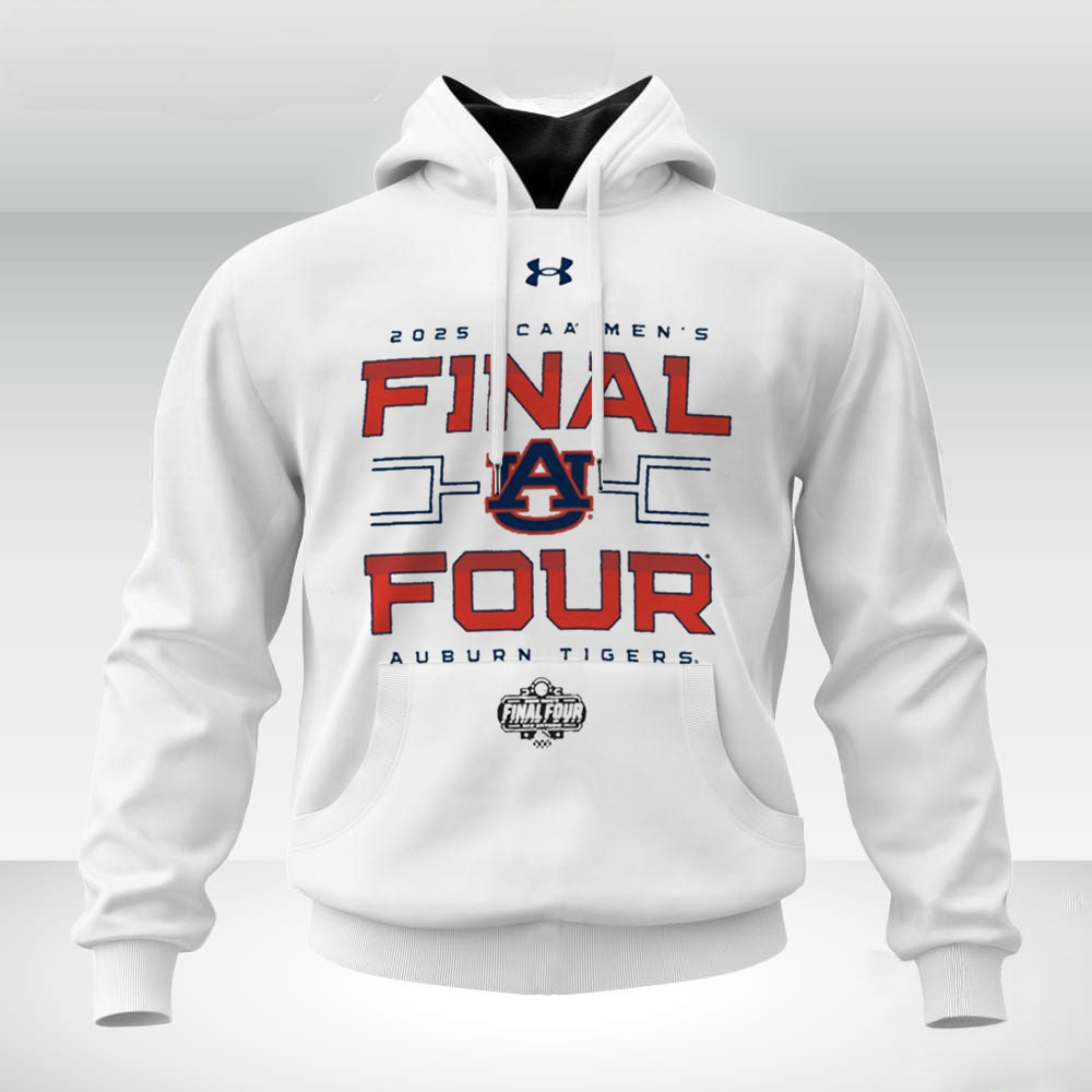 Auburn Tigers Under Armour 2025 NCAA Men's Basketball Tournament Final Four Hoodie
