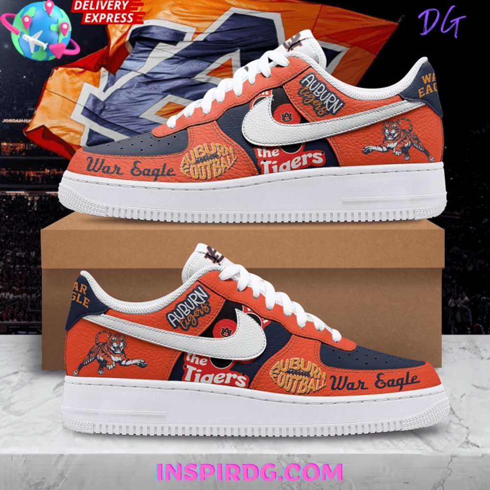 Auburn Tigers War Eagle Limited Edition Air Force 1