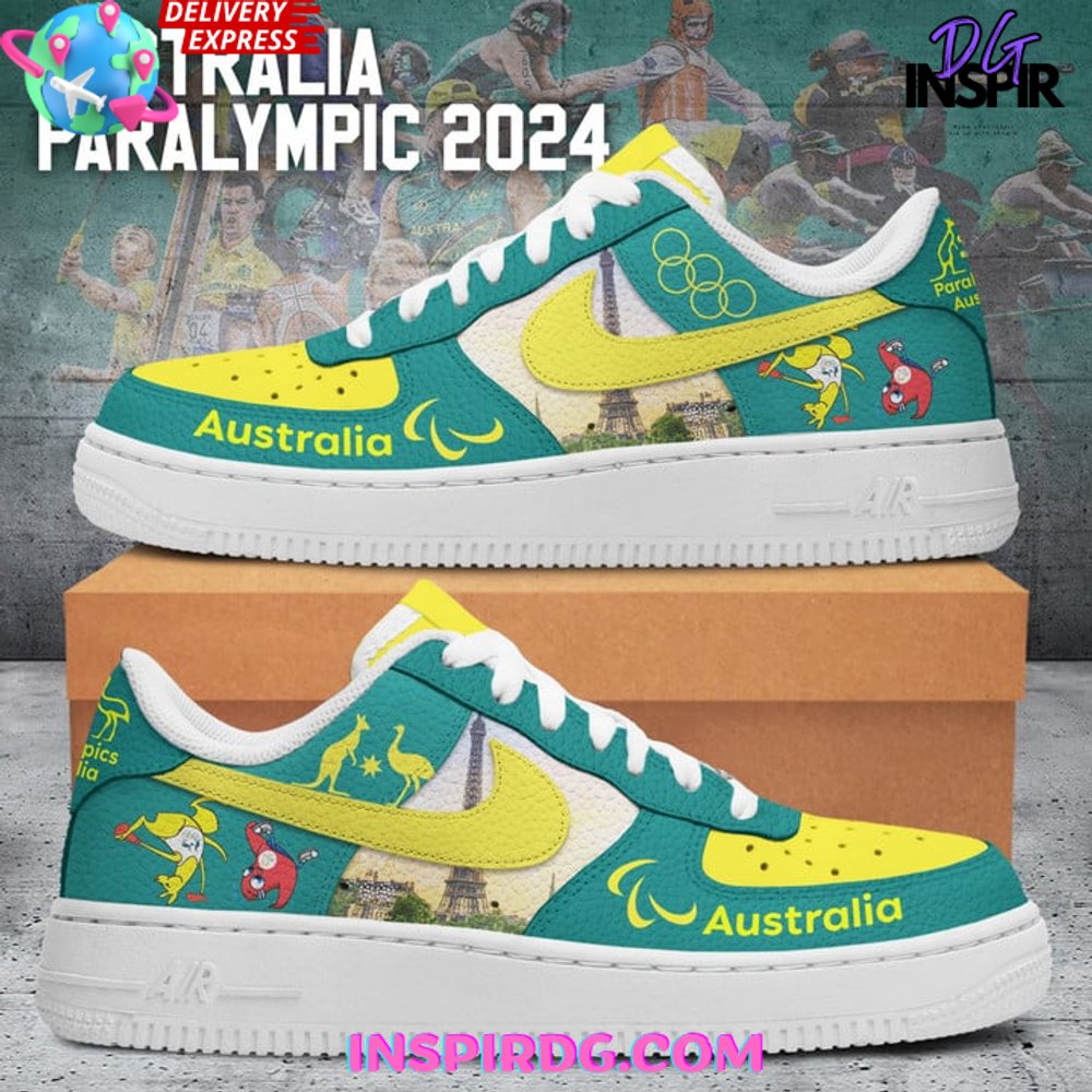 Australia Paralympic 2024 Limited Edition Air Force 1