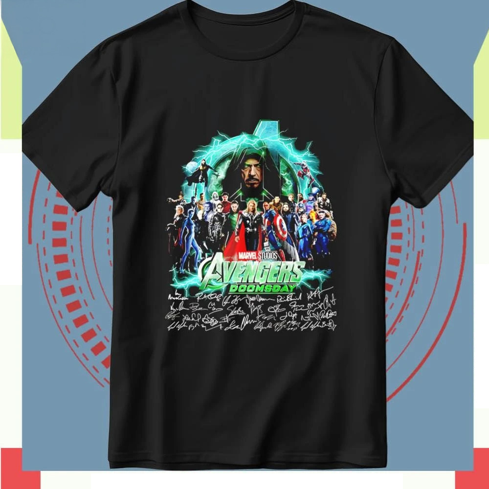 Avenger Doomsday Marvel Studio Signatures T-Shirt Gift For Marvel Fans Oregontrailrvpk Shirt
