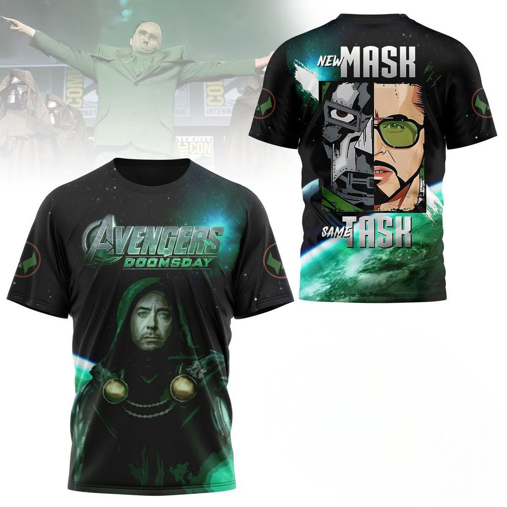 Avenger Doomsday New Mash Same Task T-Shirt Oregontrailrvpk Shirt